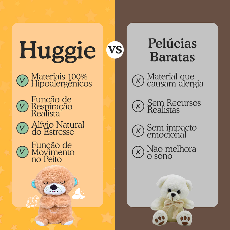 Huggie - A Lontra De Pelúcia Tranquila