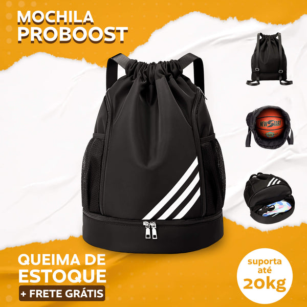 Mochila Esportiva com Compartimento para Calçados - Pro Boost