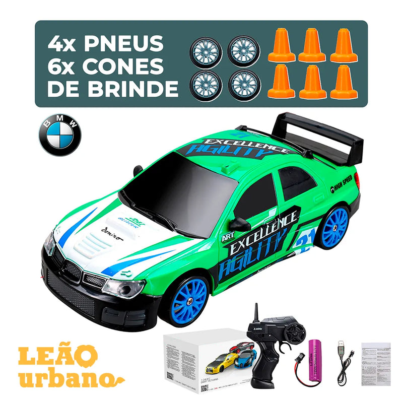 Carrinho de DRIFT de Controle Remoto - JDM URBANO®