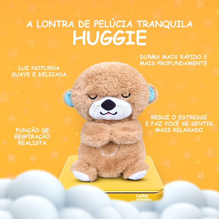 Huggie - A Lontra De Pelúcia Tranquila