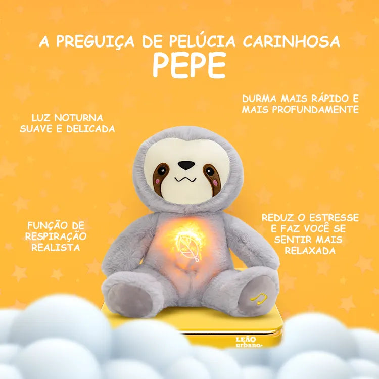 A Preguiça De Pelúcia Carinhosa - Pepe