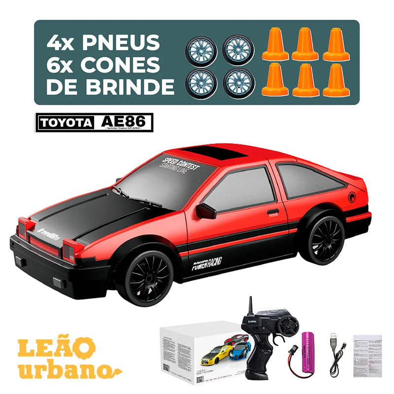 Carrinho de DRIFT de Controle Remoto - JDM URBANO®